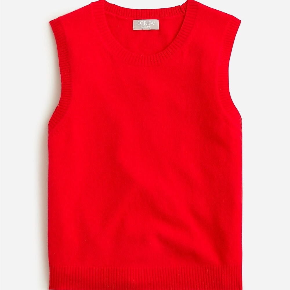 J Crew cashmere vest